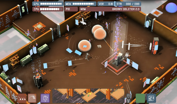 Screenshot z OS Omega