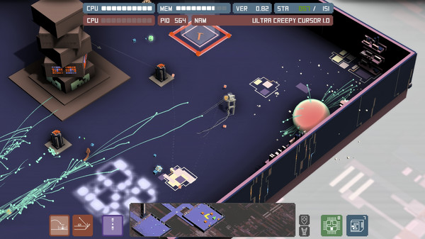 Screenshot z OS Omega