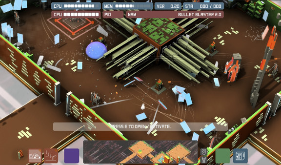 Screenshot z OS Omega