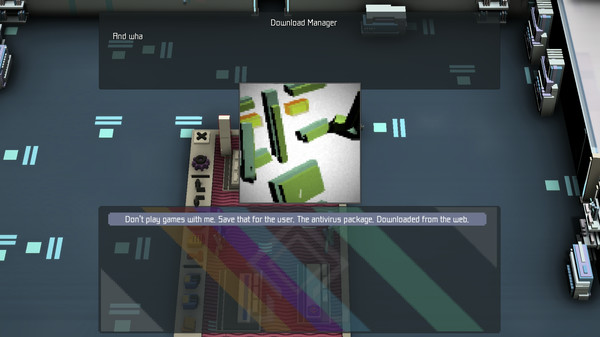 Screenshot z OS Omega