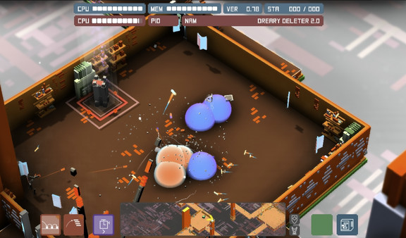 Screenshot z OS Omega