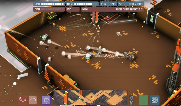 Screenshot z OS Omega