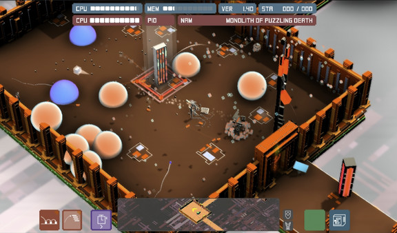 Screenshot z OS Omega