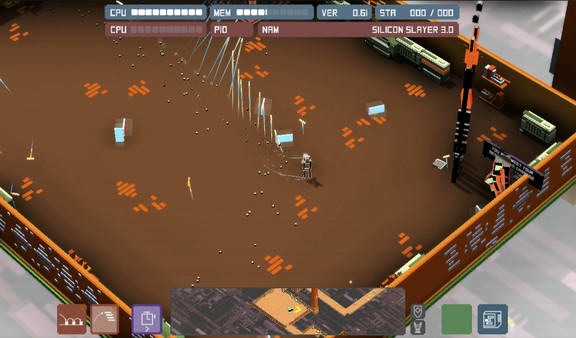 Screenshot z OS Omega