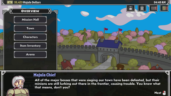 Screenshot z Majula Frontier: The Offense Screenshot z Majula Frontier: The Offense