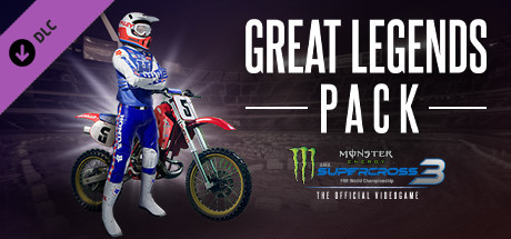 Monster Energy Supercross 3 - Great Legends Pack cover image