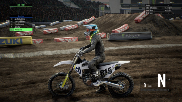 Monster Energy Supercross 3 - Neckbrace Pack screenshot 3