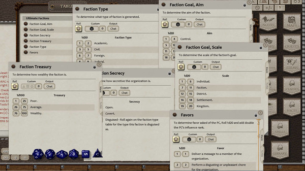 Fantasy Grounds - Ultimate Factions (5E)