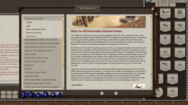 Fantasy Grounds - Ultimate Factions (5E)