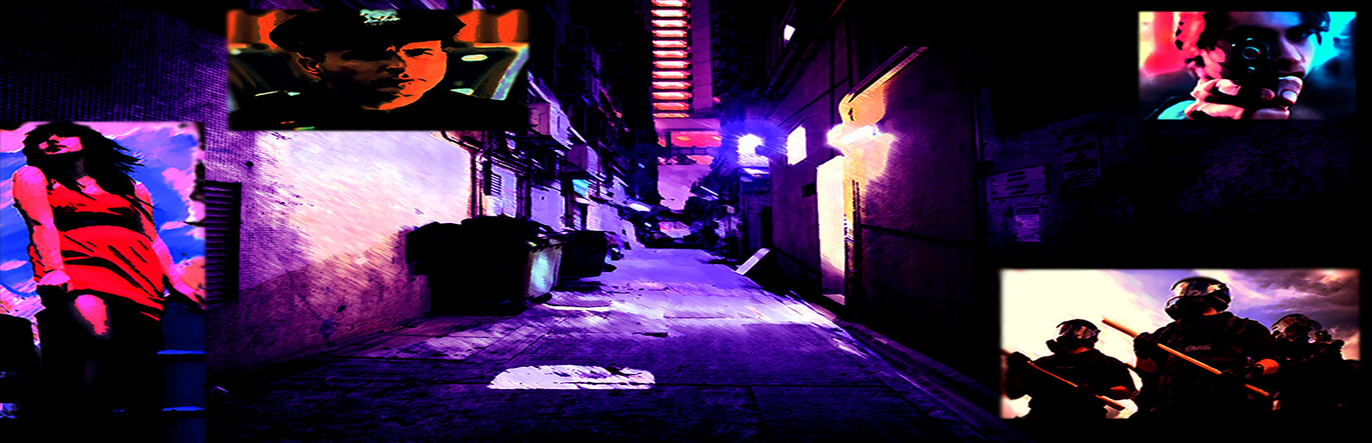 A Dark World: The Glowing City