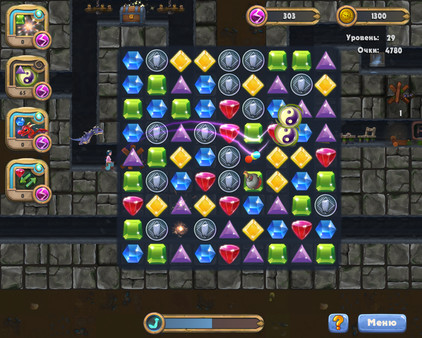 Screenshot z Caves and Castles: Underworld