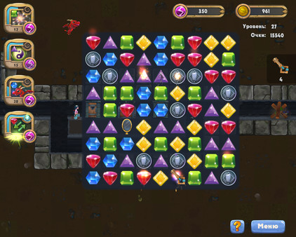 Screenshot z Caves and Castles: Underworld