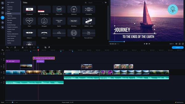 Movavi Video Editor Plus 2020 - Video Editing Software