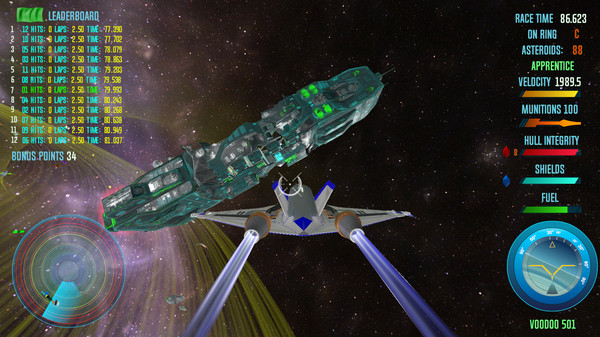 Screenshot z Quantum Runners