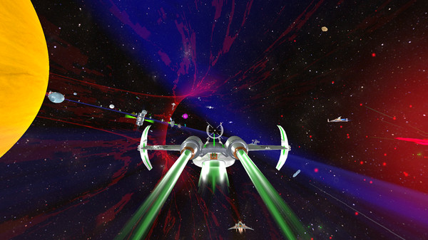 Screenshot z Quantum Runners