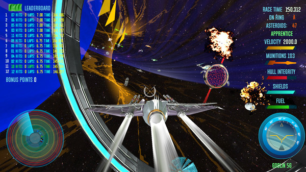 Screenshot z Quantum Runners