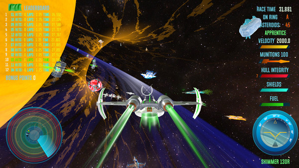 Screenshot z Quantum Runners