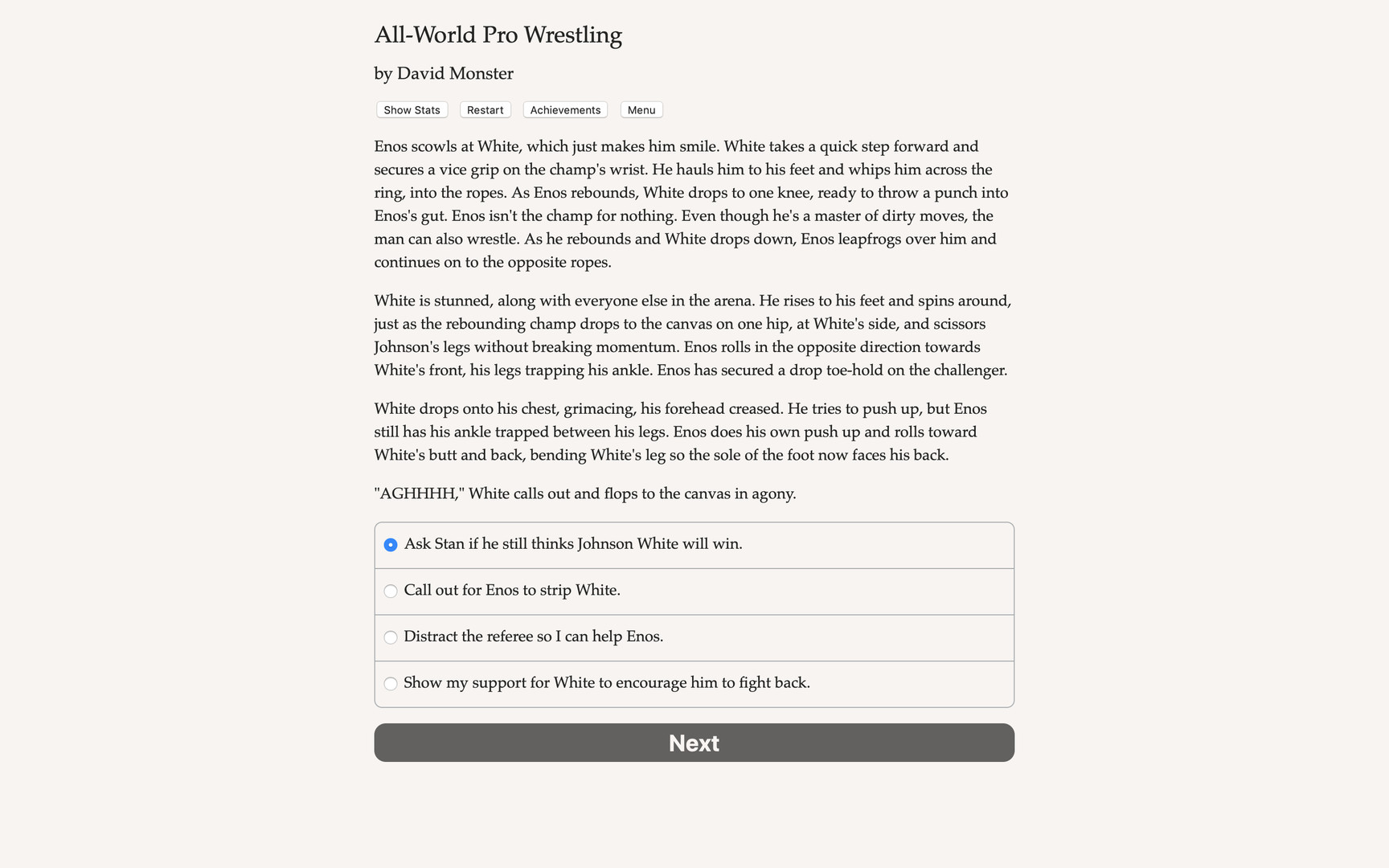 All World Pro Wrestling screenshot #5
