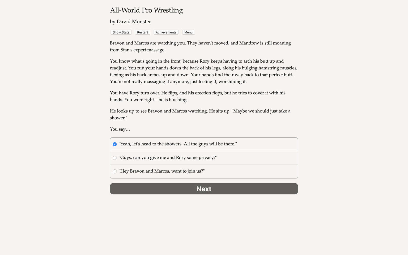 All World Pro Wrestling screenshot #4