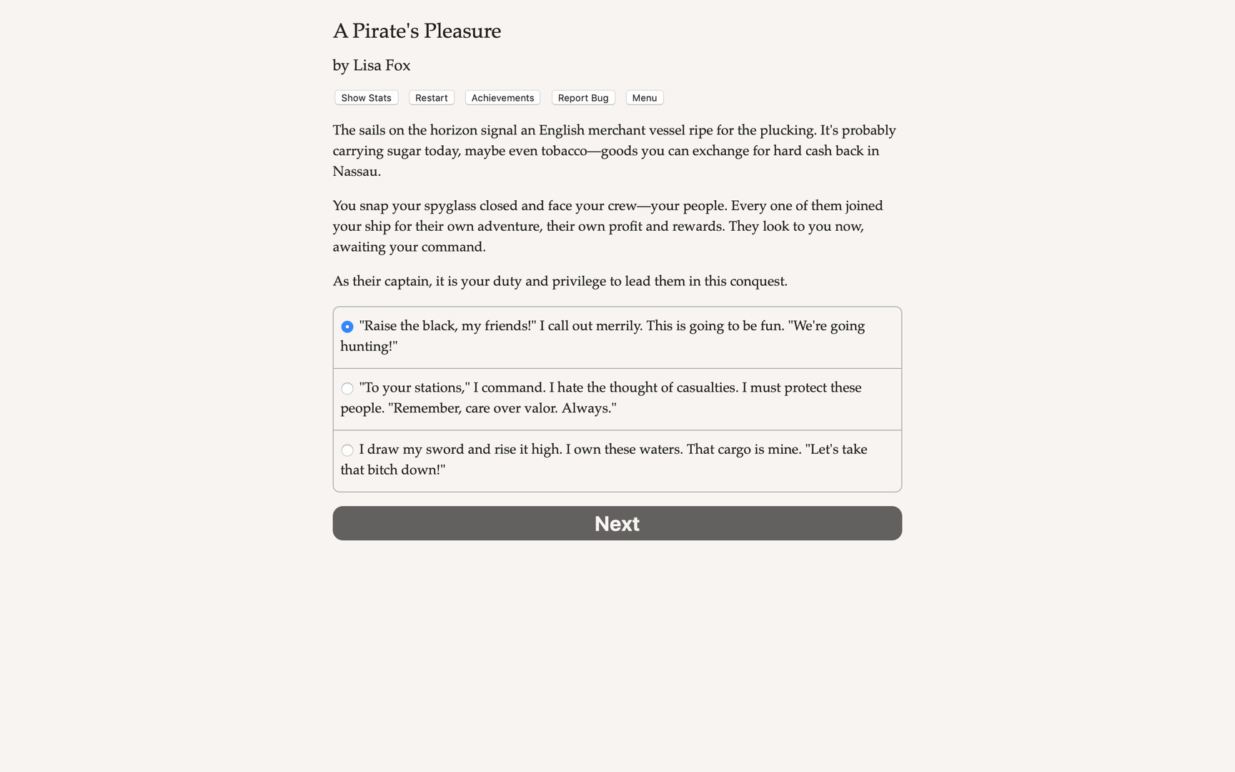 A Pirate's Pleasure screenshot #1