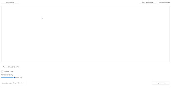 Screenshot z Image Compressor Screenshot z Image Compressor