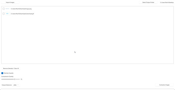 Screenshot z Image Compressor Screenshot z Image Compressor