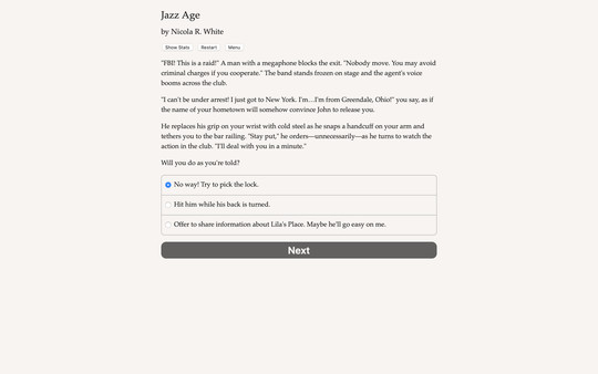 Screenshot z Jazz Age