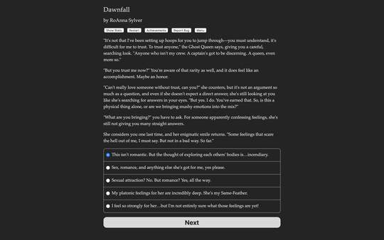 Screenshot z Dawnfall