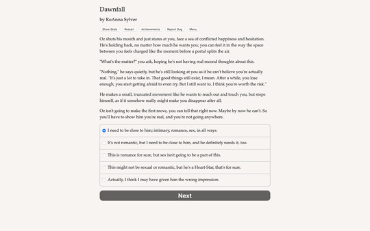 Screenshot z Dawnfall