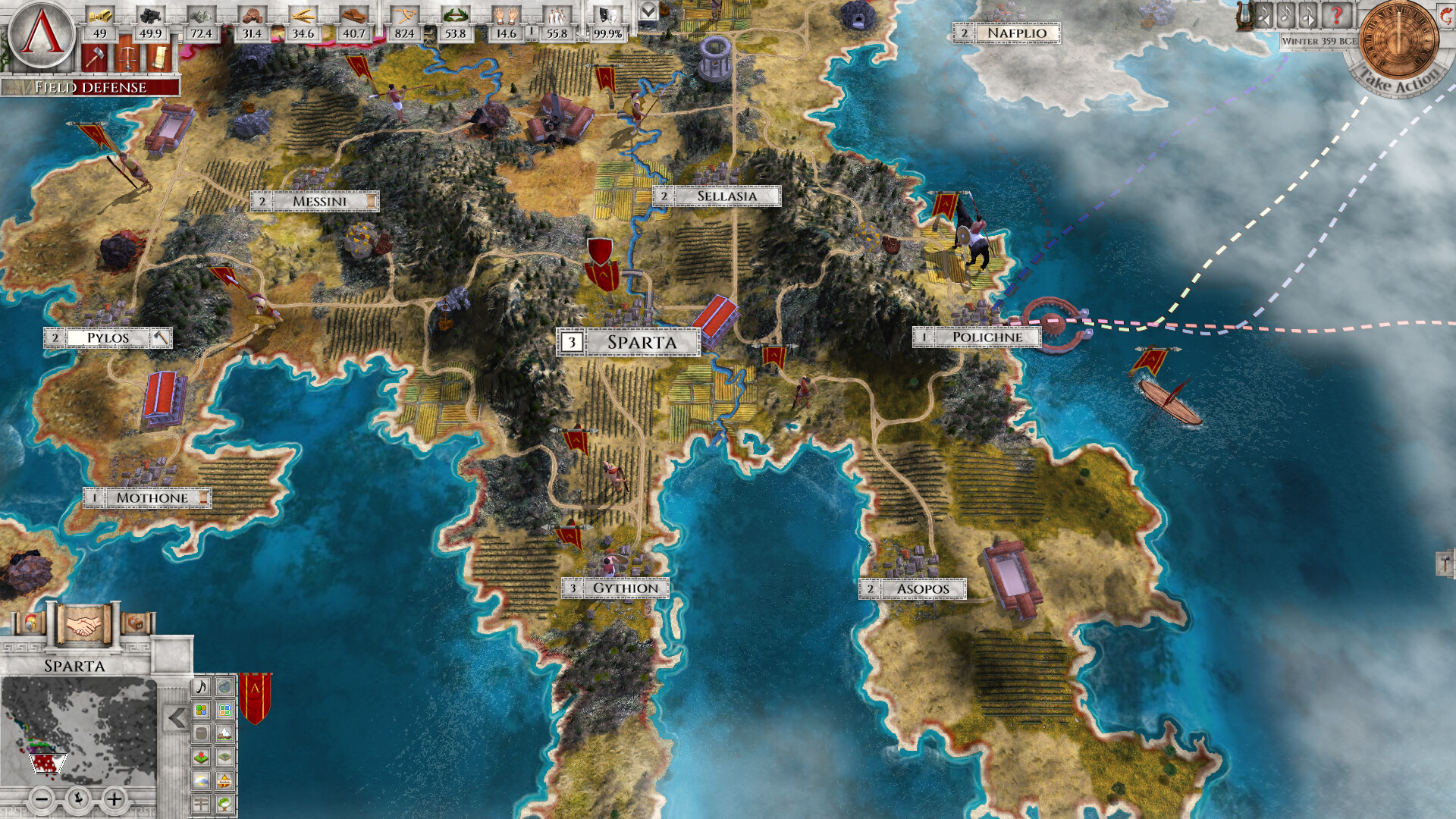 Imperiums: Greek Wars screenshot 1