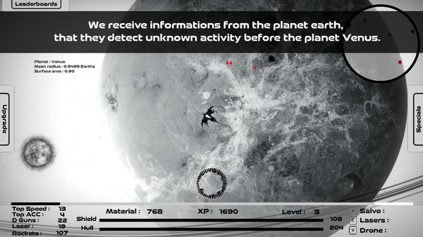 Screenshot z PM-1 Inverse Universe