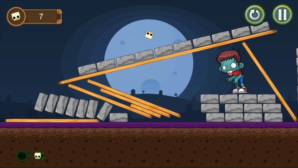 Screenshot z Angry Zombies