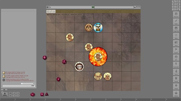 Fantasy Grounds - Battle Runes 1 Spell Effect Tokens (Token Pack)