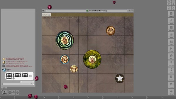 Fantasy Grounds - Battle Runes 1 Spell Effect Tokens (Token Pack)