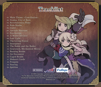 The Alliance Alive HD Remastered - Digital Soundtrack