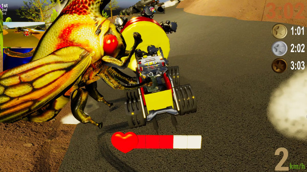 Screenshot z Race! Make 'm finish...