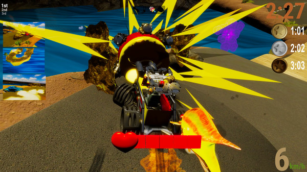 Screenshot z Race! Make 'm finish...