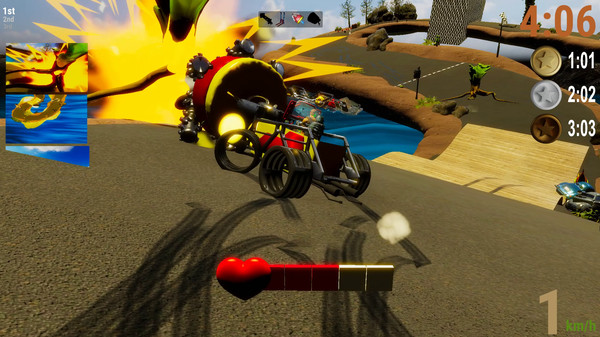 Screenshot z Race! Make 'm finish...