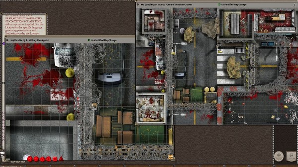 Fantasy Grounds - Meanders Map Pack Zombie Apocalypse (Map Pack)