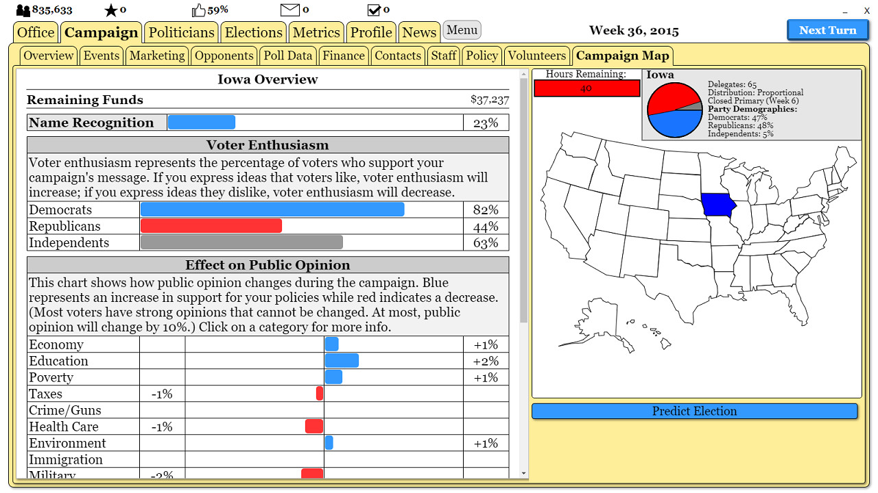 Find the best computers for The Political Process