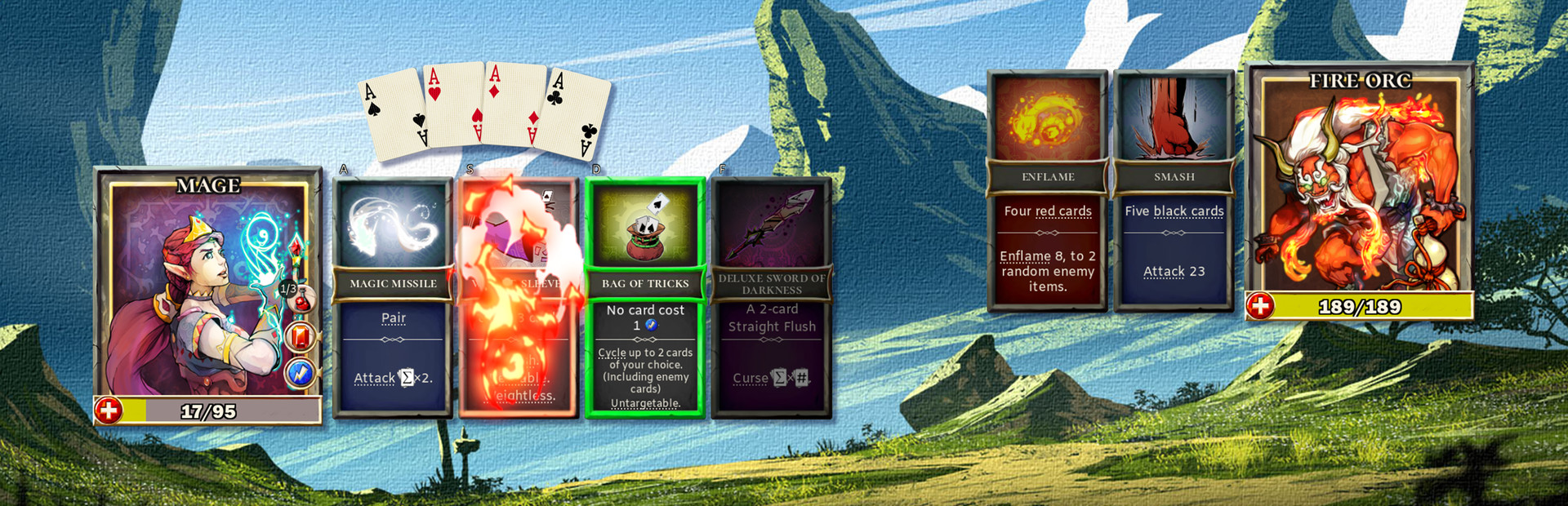 Poker Quest: Swords and Spades