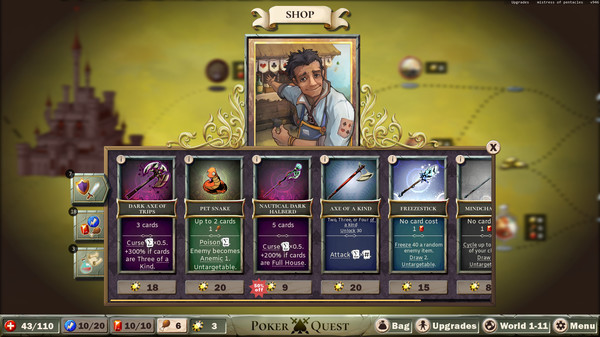 Poker Quest: Swords and Spades screenshot 4