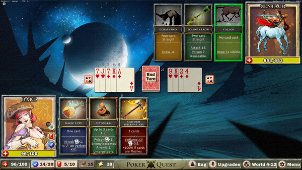 Poker Quest: Swords and Spades screenshot 6