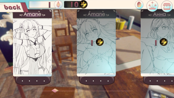 Screenshot z Puzzle Girls