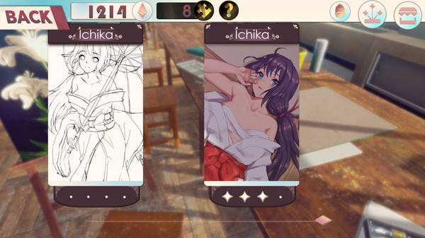 Screenshot z Puzzle Girls