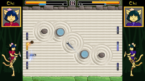 Screenshot z Takkyu Tournament Re:Serve