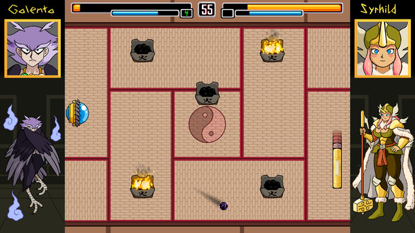 Screenshot z Takkyu Tournament Re:Serve