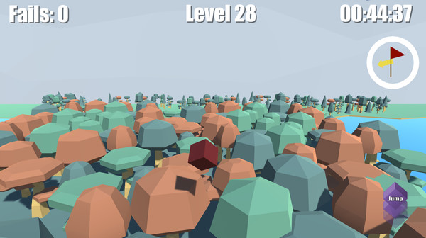 Screenshot z CubeParkour