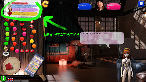 Screenshot z Sex Adventure - The Board Game