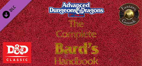 Fantasy Grounds - D&D Classics: PHBR7 The Complete Bard's Handbook (2E) Header Image
